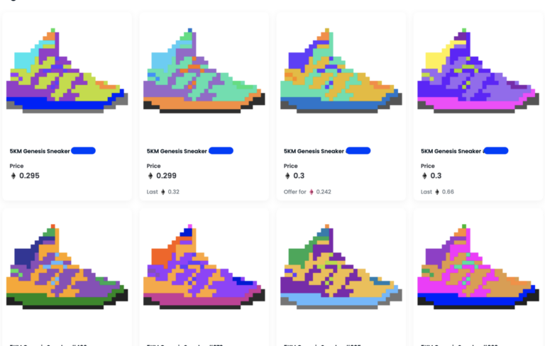 5km Genesis Sneaker NFTs